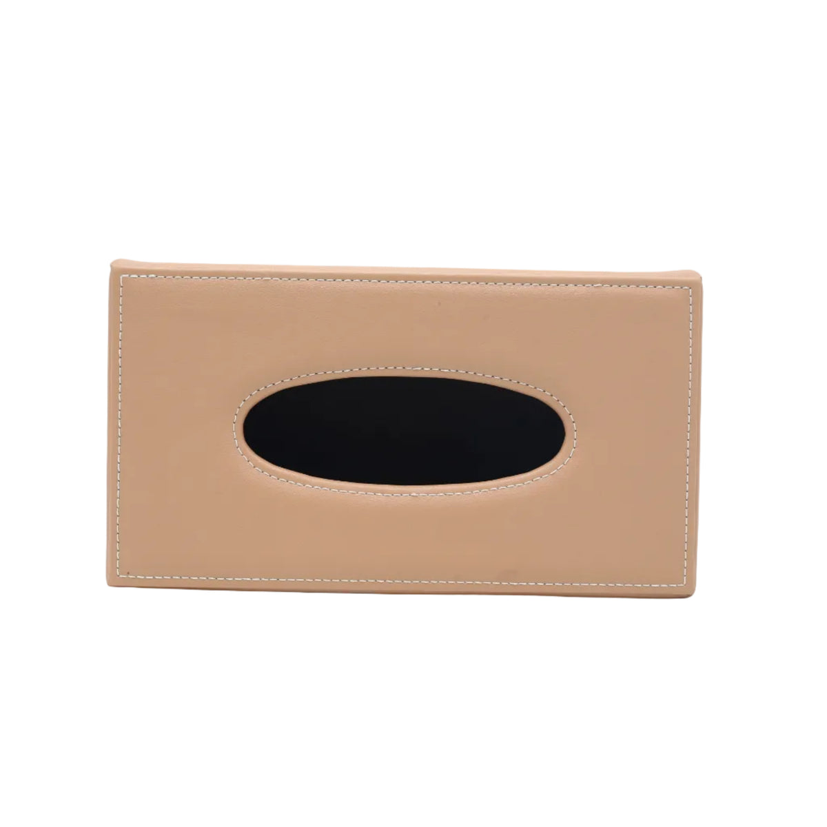 Faux Leather Rectangular Tissue Box Beige at Zubaidas Homestore. HHouse of The Biggest Collection of Tissue Boxes in Pakistan