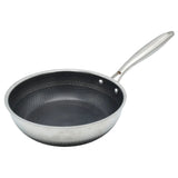 Flanek Stainless Steel Honeycomb Pattern Deep Fry Pan 26cm at Zubaidas Homestore Pakistan