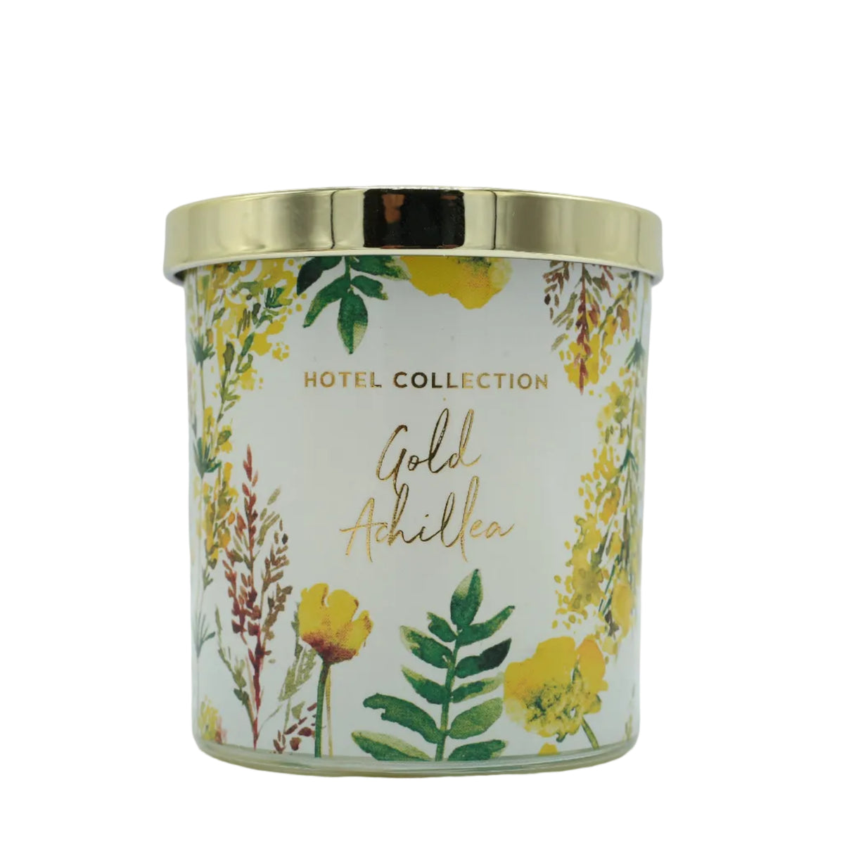 Floral Botanical Print Hotel Collection Scented Candle at Zubaidas Homestore Pakistan