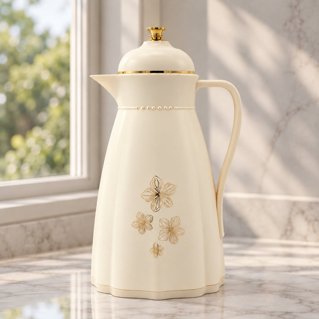Floral Insulated Thermal Carafe 1 Liter at Zubaidas Homestore