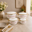 Floral Print Insulated 4 Pieces Hot Pot Set at Zubaidas Homestore Best for Home Shopping