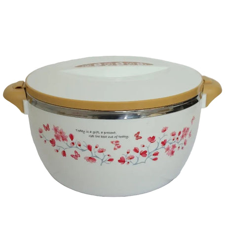 Floral Print Insulated 4 Pieces Hot Pot Set at Zubaidas Homestore