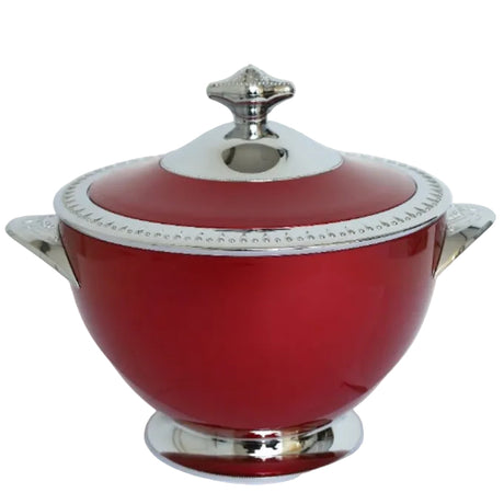 Forever Gold 3-Piece Elegant Red Insulated Hot Pot Set Zubaidas Homestore Best for Home Shopping