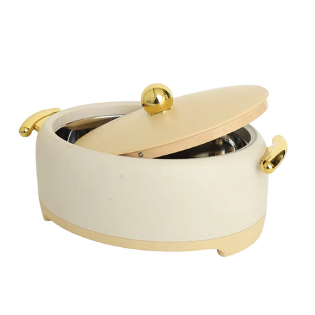 Forever Gold Cream Insulated Hot Pot at Zubaidas Homestore Best for Home Shopping