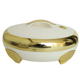 Forever Gold Insulated Hot Pot 6 Liters White and Gold at Zubaidas Homestore Best for Home Shopping