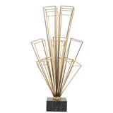 Geometric Brass Showpiece Sculpture at Zubaidas Homestore Pakistan