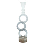Geometric Crystal Ring Candle Holder at Zubaidas Homestore - House of Largest Collection Of Decor In Pakistan