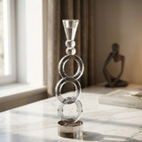 Geometric Crystal Ring Candle Holder at Zubaidas Homestore