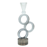 Geometric Crystal Ring Candlestick Holder at Zubaidas Homestore Pakistan