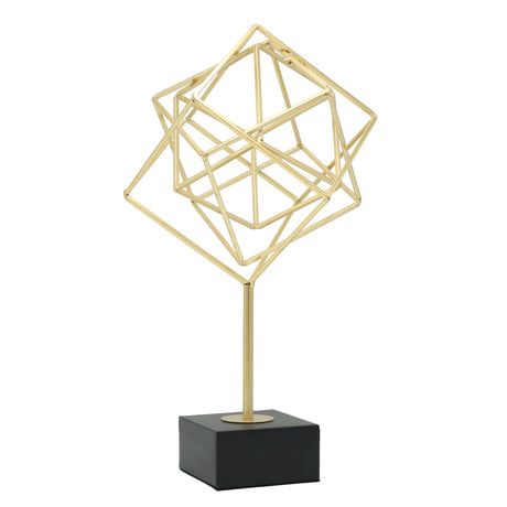Geometric Cube Accent Sculpture at Zubaidas Homestore - The Largest Collection of Decor In Pakistan
