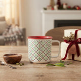 Geometric Pattern Porcelain Coffee Mug 500ml at Zubaidas Homestore 