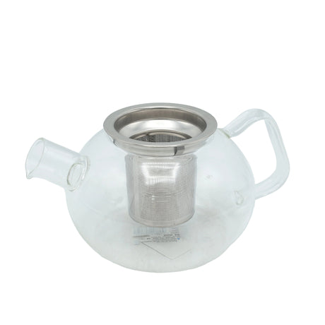 Glass Teapot and Stainless Steel Infuser 800ml at Zubaidas Homestore - The Largest Collection of Teapots In Pakistan