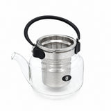 Glass Teapot with Stainless Steel Strainer 800ml at Zubaidas Homestore Pakistan