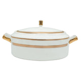 Gold Embossed Bone China Dinner Set 61 Pieces at Zubaidas Homestore. Best Online Homestore in Pakistan