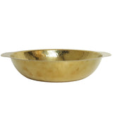 Gold Snowflake Bowl Textured Metal Finish 28cm at Zubaidas Homestore Best for Home Shopping Pakistan