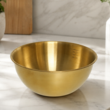 Gold Stainless Steel Mixing Bowl 25cm at Zubaidas Homestore 