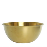 Gold Stainless Steel Mixing Bowl 25cm at Zubaidas Homestore Pakistan