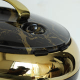 Golden Fire 5L Insulated Food Warmer Black and Gold Finish at Zubaidas No#1 Homestore in Pakistan