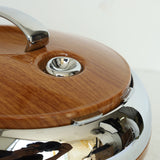 Golden Fire 5L Insulated Food Warmer Light Wood and Silver at Zubaidas No#1 Homestore in Pakistan