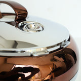 Golden Fire Chocolate Silver Hotpot 5.0 Liter at Zubaidas No#1 Homestore in Pakistan