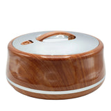 Golden Fire Insulated Wood and Silver Hotpot 5 Liter at Zubaidas Homestore. Best Online Homestore in Pakistan