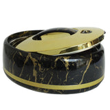 Golden Fire Marble Finish Food Warmer 5.5 Liters Black and Gold at Zubaidas Homestore Best for Home Shopping