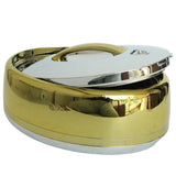 Golden Fire Oval Gold Silver Hotpot 5 Liter at Zubaidas Homestore Best for Home Shopping