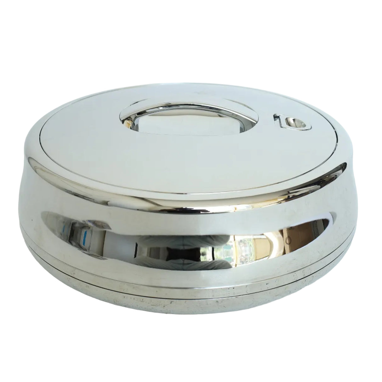 Golden Fire Stainless Steel Round Hot Pot 4 LTR at Zubaidas Homestore