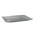 Hammered Rectangular Serving Platter 26cm Silver at Zubaidas Homestore Pakistan