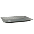 Hammered Rectangular Serving Platter 30cm Silver at Zubaidas Homestore Pakistan