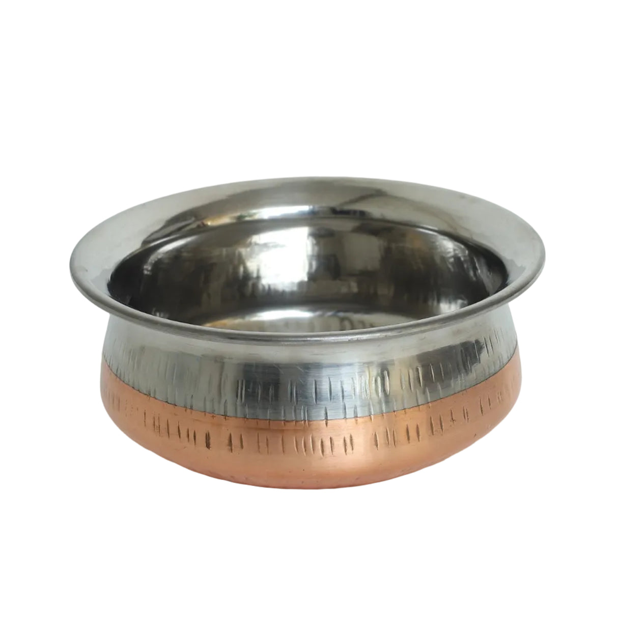 Hammered Stainless Steel Karahi at Zubaidas Homestore Best For Online Shopping