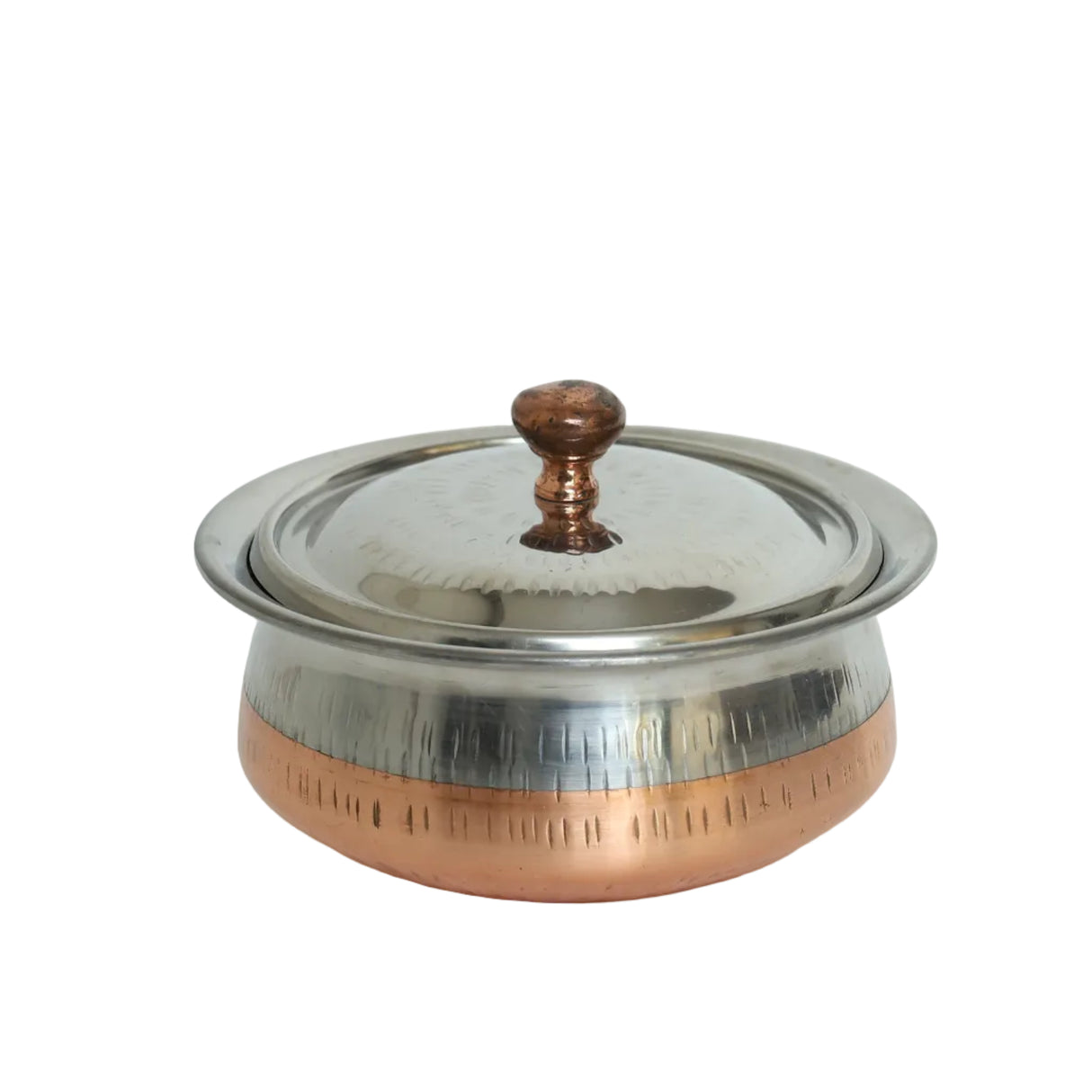 Hammered Stainless Steel Karahi at Zubaidas Homestore No#1 Homestore in pakistan