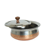 Hammered Stainless Steel Karahi at Zubaidas Homestore Largest Homestore in Pakistan