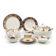 Heirloom Vintage Royal Dinner Set 61 Pieces at Zubaidas Homestore 