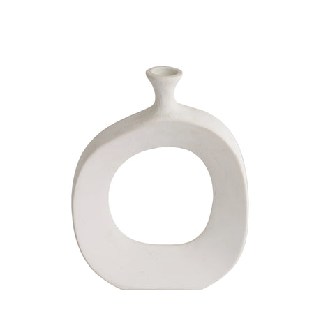 Hollow Donut Design Decorative Vase at Zubaidas Homestore Pakistan