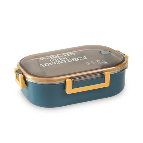 Homeatic Adventure Compact Stainless Steel Blue 710 ML Lunch Box at Zubaidas Homestore