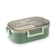 Homeatic Adventure Stainless Steel Green 980 ML Lunch Box at Zubaidas Homestore