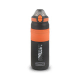 Homeatic Cool Life Vacuum Flask 650ML Black Steel Water Bottle at Zubaidas Homestore