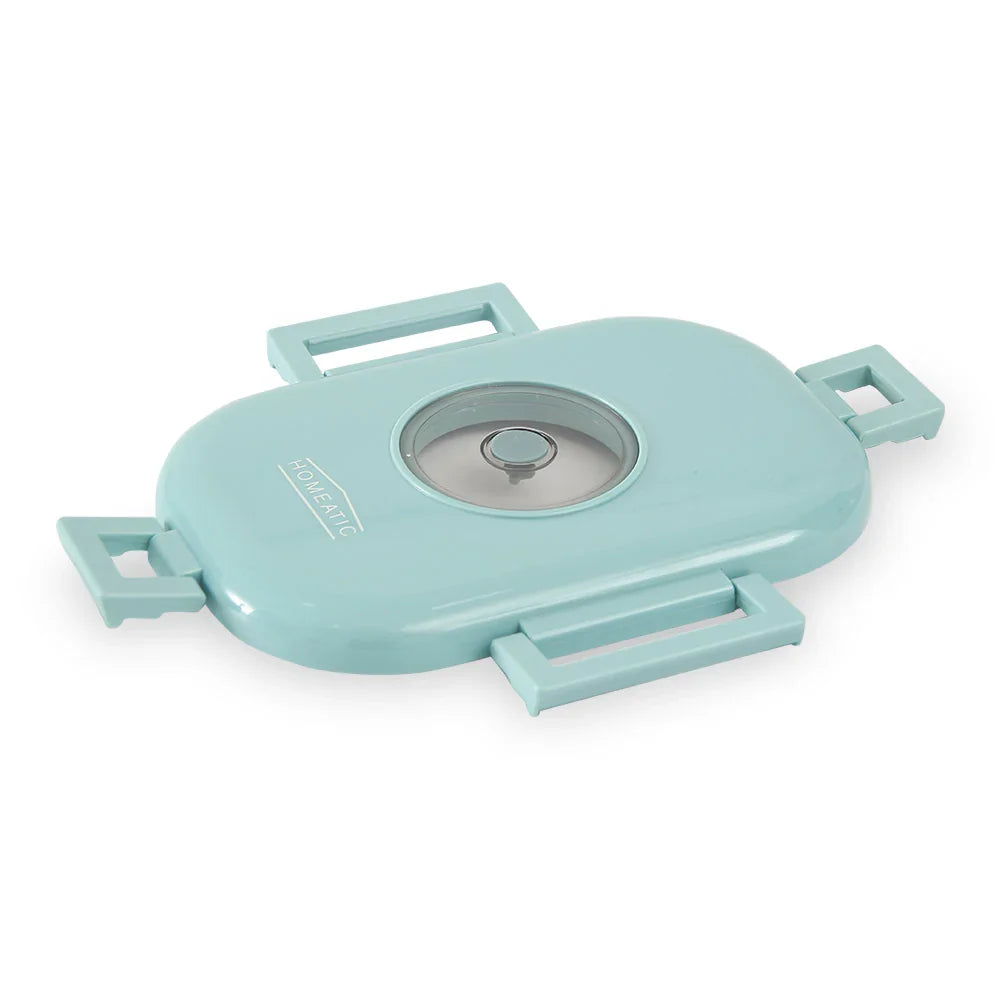 Homeatic Duo Layer Bento Stainless Steel Blue 980ml Lunch Box at Zubaidas Homestore Pakistan