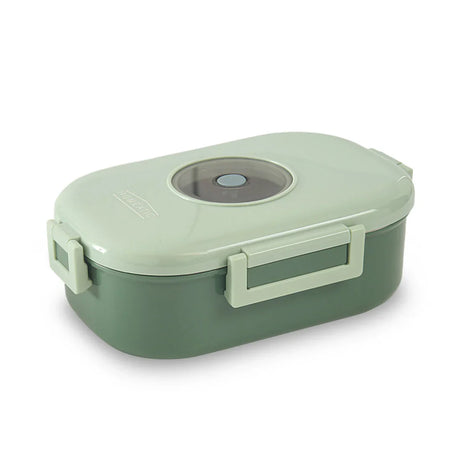 Homeatic Duo Layer Bento Stainless Steel Green 980 ML Lunch Box at Zubaidas Homestore
