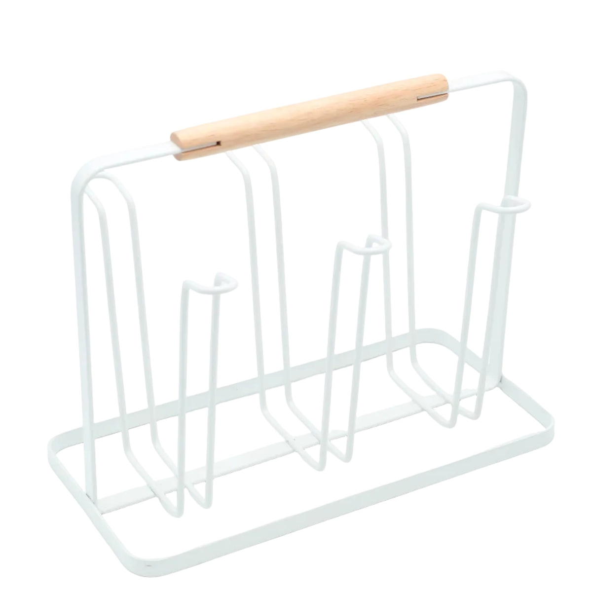 Homeatic Glass Holder with Wooden Handle at Zubaidas Homestore. Most Trusted Homestore in Pakistan