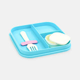 Homeatic Healthy Bento Plastic Pink 1.5 Ltr Lunch Box with Cutlery at Zubaidas No 1 Home Shop in Pakistan