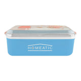 Homeatic Kawai Friends Blue Plastic Lunch Box With Cutlery 1Ltr at Zubaidas  Online Homestore Pakistan