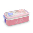 Homeatic Kawai Friends Pink Plastic Lunch Box With Cutlery 1Ltr at Zubaidas Homestore