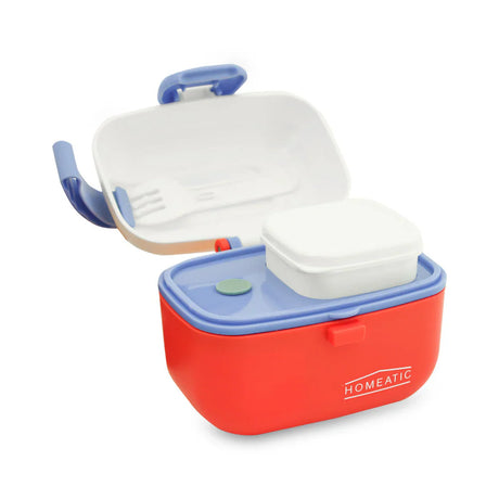 Homeatic Kids Snack Container Red 450 ml Lunch Box at Zubaidas Homestore Pakistan