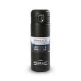 Homeatic Leisure and Sports Vacuum Flask 400ML Black Steel Water Bottle at Zubaidas Homestore