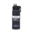 Homeatic Leisure and Sports Vacuum Flask 650ML Black Steel Water Bottle at Zubaidas Homestore