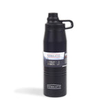 Homeatic Leisure and Sports Vacuum Flask 900ML Black Steel Water Bottle at Zubaidas Homestore