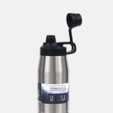 Homeatic Leisure and Sports Vacuum Flask 900ML Silver Steel Water Bottle at Zubaidas Homestore Pakistan
