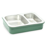 Homeatic Multi-Compartment Stainless Steel Lunch Box Green 750ml at Zubaidas Best Online Homestore in Pakistan